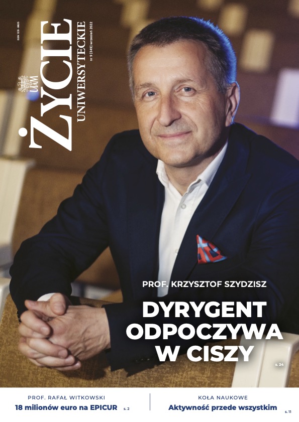 Prof. Krzysztof Szydzisz. Dyrygent odpoczywa w ciszy Fot. A. Wykrota