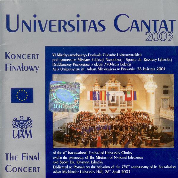 Universitas Cantat 2003
